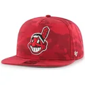 plana-snapback-cleveland-indians-mlb-47-brand
