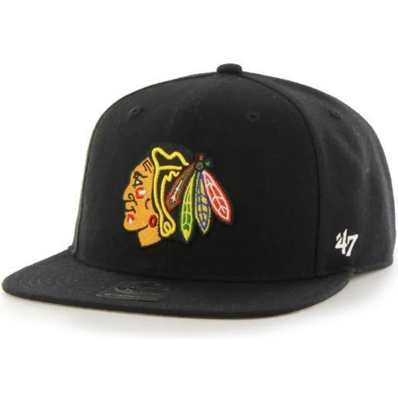 plana-snapback-chicago-blackhawks-nhl-47-brand