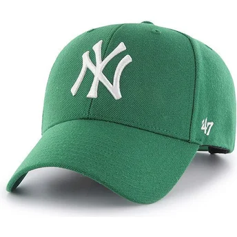 Καπέλα καμπύλη πράσινο snapback από New York Yankees MLB από 47 Brand
