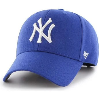 Καπέλα καμπύλη μπλε snapback από New York Yankees MLB από 47 Brand