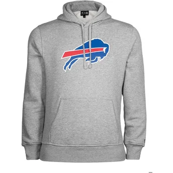 New Era Buffalo Bills NFL Grey Pullover Hoodie Sweatshirt: