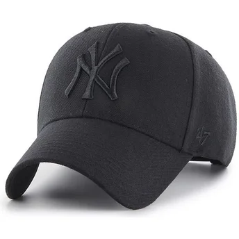 Καπέλα καμπύλη μαύρο snapback από New York Yankees MLB από 47 Brand