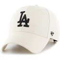 47-brand-curved-brim-los-angeles-dodgers-mlb-mvp-snapback-cream-cap