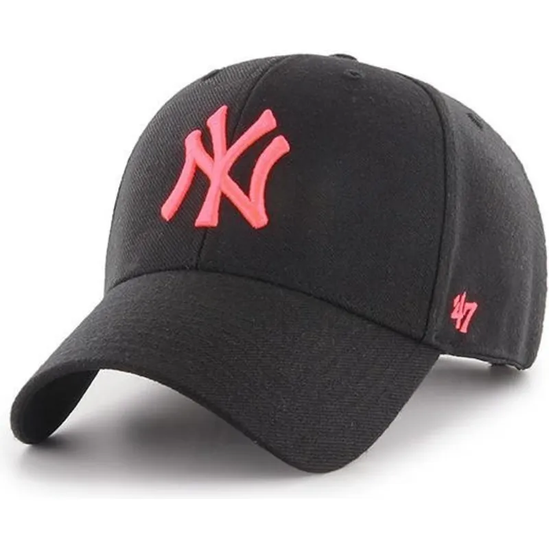 curva-snapback-rosa-new-york-yankees-mlb-47-brand
