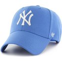 47-brand-curved-brim-new-york-yankees-mlb-mvp-raz-blue-snapback-cap