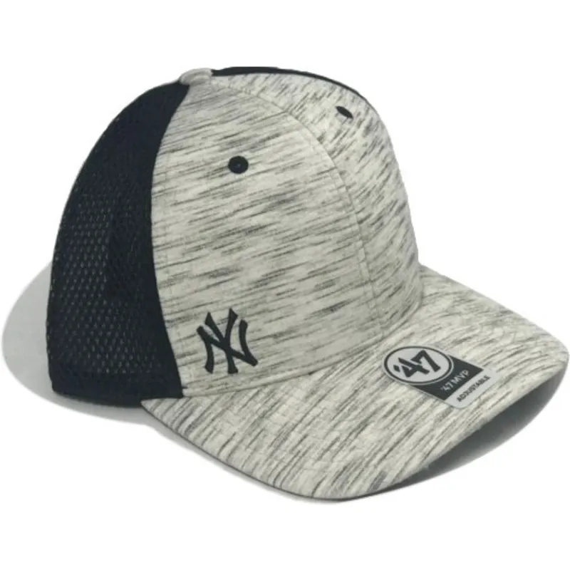 curva-snapback-jaspeado-new-york-yankees-mlb-47-brand