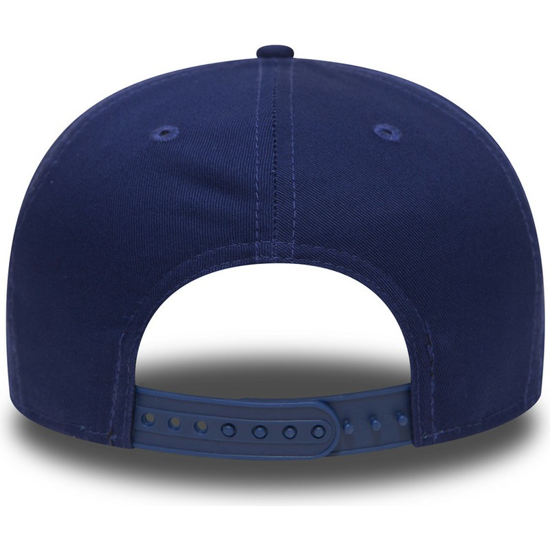 new-era-flat-brim-9fifty-essential-los-angeles-dodgers-mlb-blue-snapback-cap