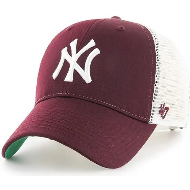 curva-snapback-granate-new-york-yankees-mlb-47-brand