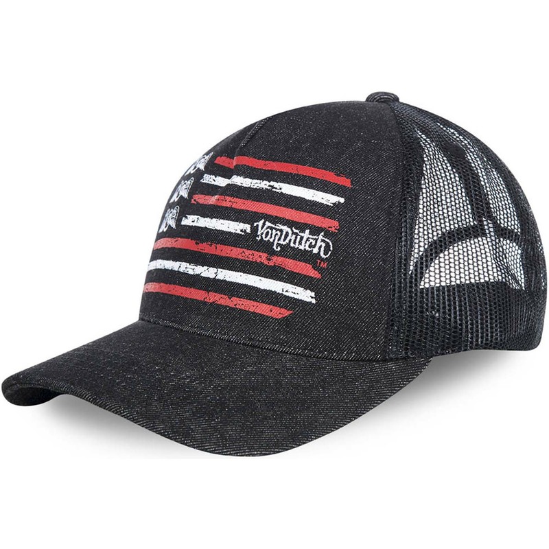 von-dutch-flag-black-trucker-hat