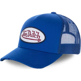 Καπέλα καμπύλη μπλε snapback FRESH02 από Von Dutch