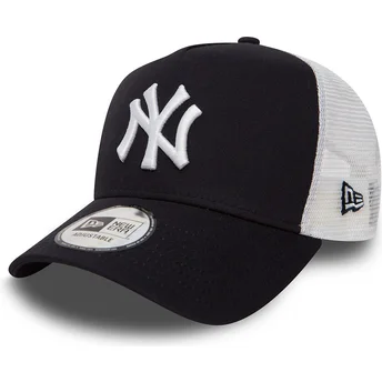 Καπέλα καμπύλη ναυτικό μπλε snapback Clean A Frame 2 από New York Yankees MLB από New Era