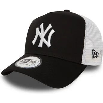 Καπέλα καμπύλη μαύρο snapback Clean A Frame 2 από New York Yankees MLB από New Era