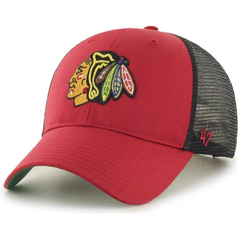 curva-snapback-chicago-blackhawks-nhl-47-brand
