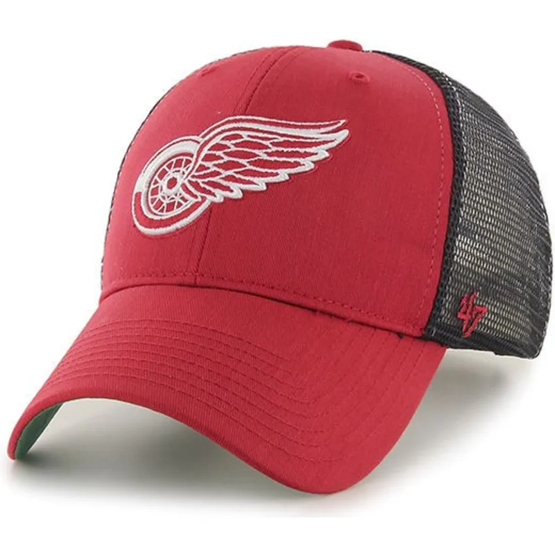 curva-snapback-rejilla-detroit-red-wings-nhl-47-brand