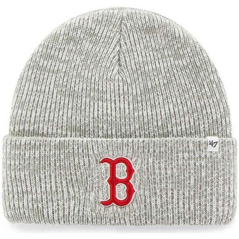 47-brand-boston-red-sox-mlb-cuff-knit-brain-freeze-grey-beanie
