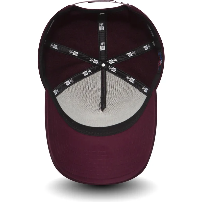 curva-granate-9forty-melton-a-frame-new-york-yankees-mlb-new-era curva-granate-9forty-melton-a-frame-new-york-yankees-mlb-new-era
