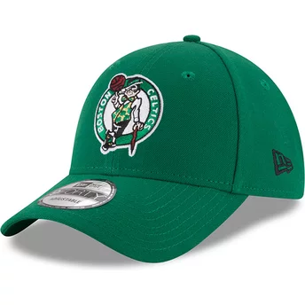 New Era Curved Brim 9FORTY The League Boston Celtics NBA Green Adjustable Cap