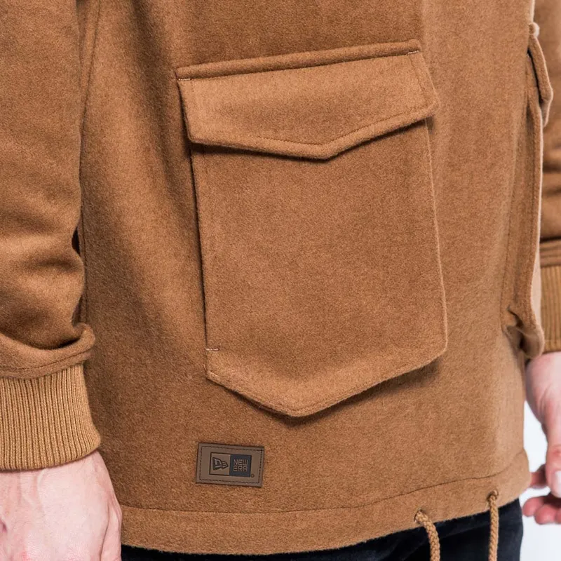 sudadera-con-capucha-marron-pullover-hoody-premium-classics-new-era