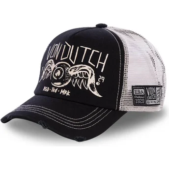 Καπέλα καμπύλη μαύρο snapback CREW4 από Von Dutch