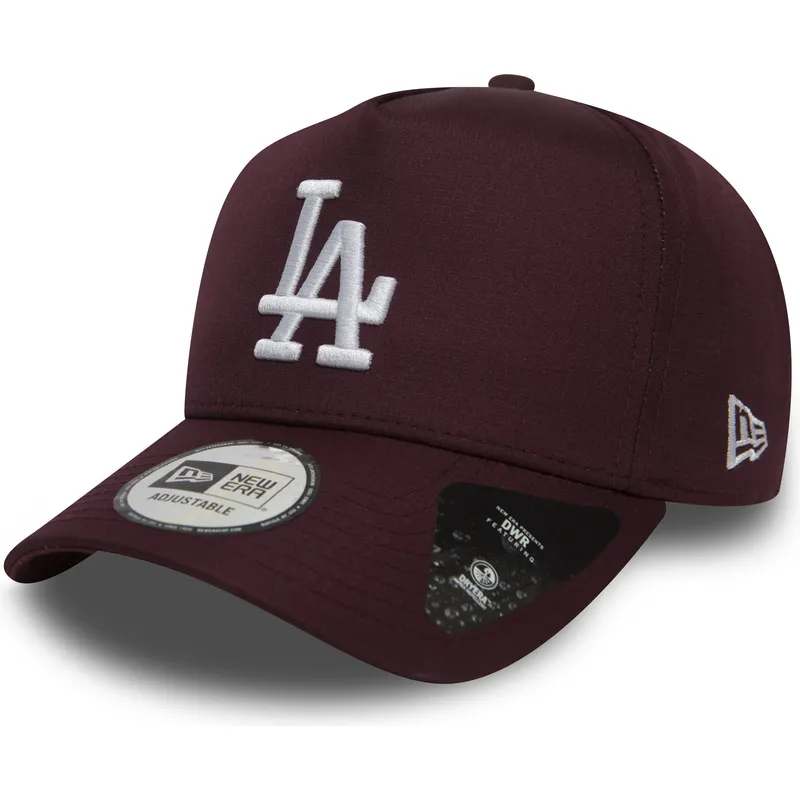 curva-snapback-granate-ripstop-a-frame-los-angeles-dodgers-mlb-new-era