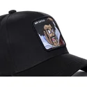 capslab-curved-brim-mr-satan-sat4-dragon-ball-black-snapback-cap