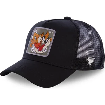 Καπέλα καμπύλη μαύρο snapback Διάβολος της Τασμανίας Looney Tunes από Capslab