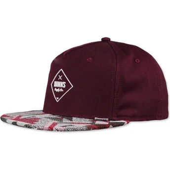 Καπέλα 5 panel κόκκινο snapback Rubber Aztek από Djinns
