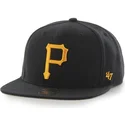 plana-snapback-captain-no-shot-pittsburgh-pirates-mlb-47-brand