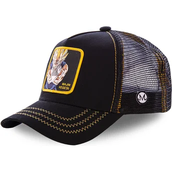 Καπέλα καμπύλη μαύρο snapback Majin MV2 Βετζίτα Dragon Ball από Capslab