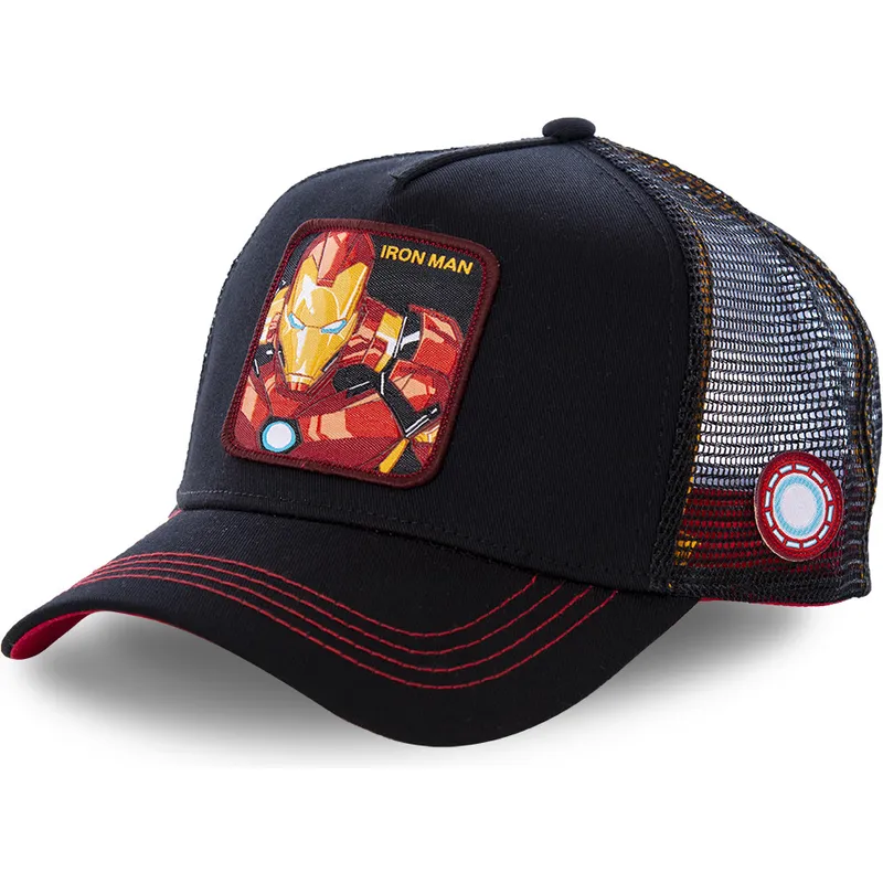 curva-snapback-iron-man-marvel-comics-capslab
