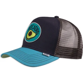 Καπέλα καμπύλη ναυτικό μπλε snapback Food Avocado από Djinns
