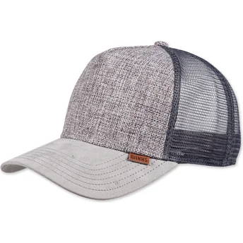Καπέλα καμπύλη γκρι snapback Suelin από Djinns