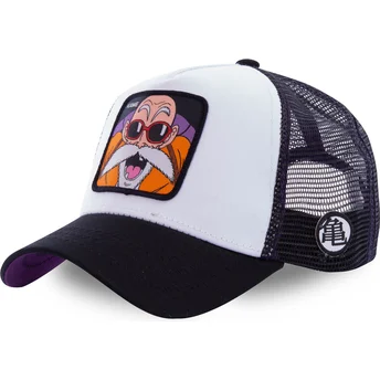 Καπέλα καμπύλη λευκό snapback KAM4 Μάστερ Ροσί Dragon...
