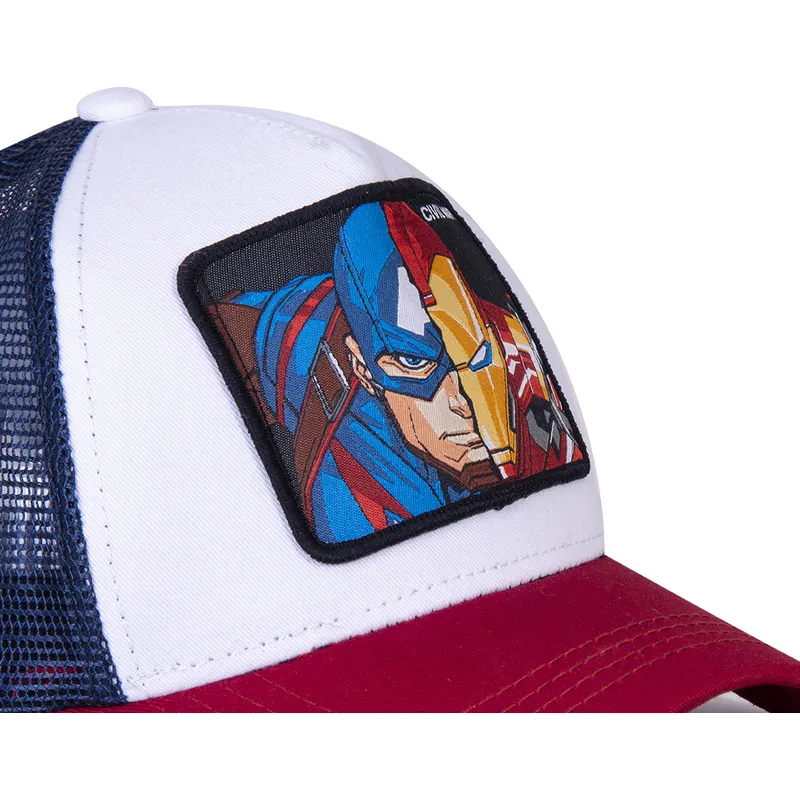 curva-snapback-iron-man-marvel-comics-capslab