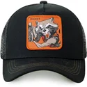 capslab-rocket-raccoon-roc4-marvel-comics-black-trucker-hat