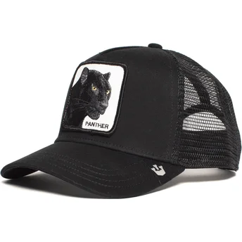 Καπέλα καμπύλη μαύρο snapback Black Panther The Farm Goorin Bros.