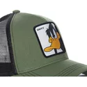 capslab-daffy-duck-daf2-looney-tunes-green-trucker-hat