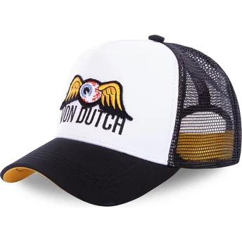 Καπέλα καμπύλη λευκό snapback EYEPAT1 από Von Dutch