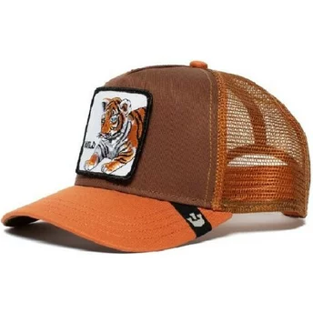 Goorin Bros. Youth Wild Tiger Brown Trucker Hat