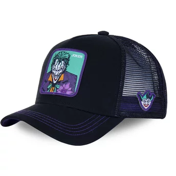 Capslab Joker JKR2 DC Comics Black and Purple Trucker Hat