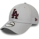 curva-granate-9forty-essential-los-angeles-dodgers-mlb-new-era