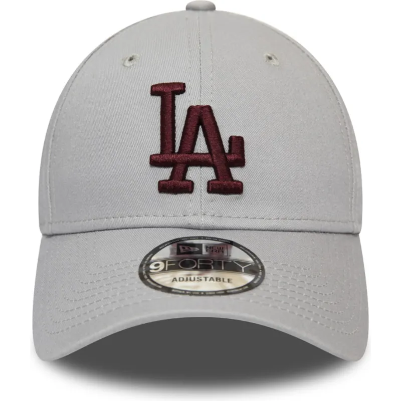 curva-granate-9forty-essential-los-angeles-dodgers-mlb-new-era