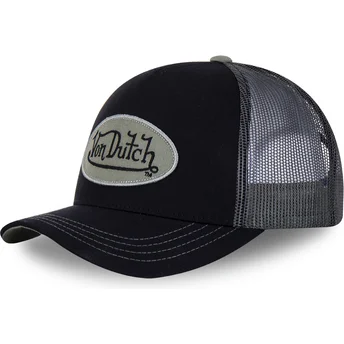 Καπέλα καμπύλη μαύρο snapback ARM από Von Dutch