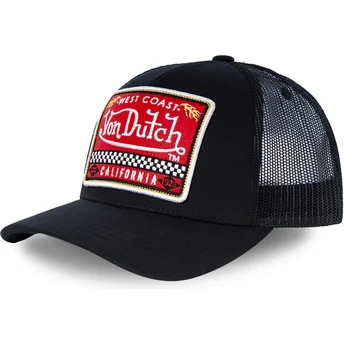 Καπέλα καμπύλη μαύρο snapback BLKA από Von Dutch