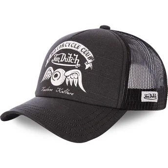 Καπέλα καμπύλη μαύρο snapback CREW8 από Von Dutch