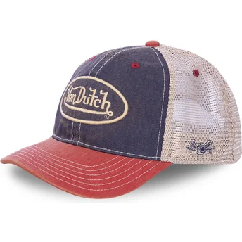 Καπέλα καμπύλη ναυτικό μπλε snapback MAC2 από Von Dutch