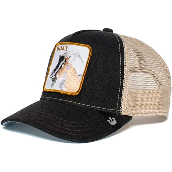 Καπέλα καμπύλη μαύρο snapback G.O.A.T. The Farm Goorin Bros.