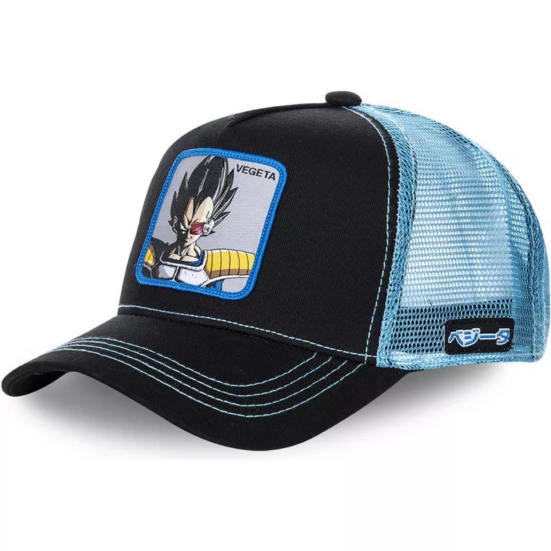 capslab-youth-vegeta-kidvegb-dragon-ball-black-and-blue-trucker-hat