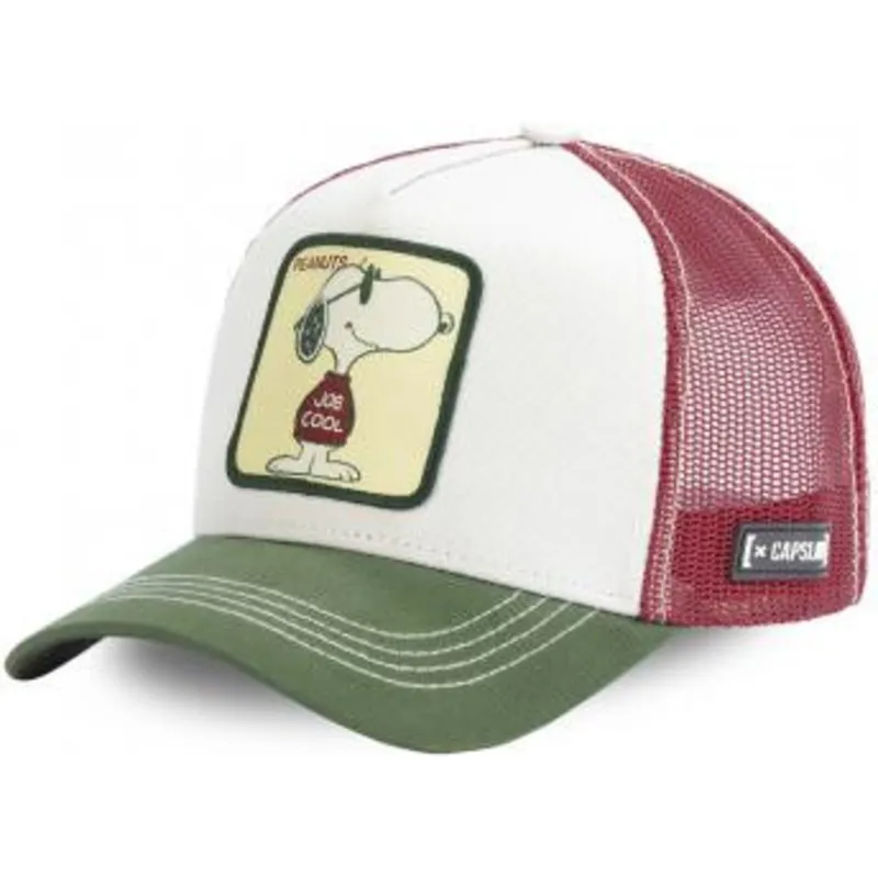trucker-snoopy-joe-cool-joe-peanuts-capslab trucker-snoopy-joe-cool-joe-peanuts-capslab