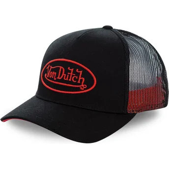 Καπέλα καμπύλη μαύρο snapback NEO RED από Von Dutch